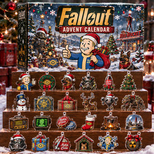 Fallout 24pc Mini Hanging Ornaments Holiday Advent Calendar BC255