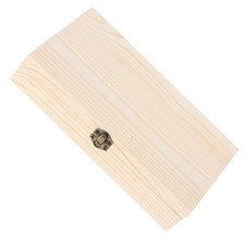 Wooden Storage Box Keepsake Memorial Unfinished Rectangular Container