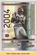 2004 Playoff Absolute Memorabilia 764/1150 Peter Warrick #30 READ 0l2