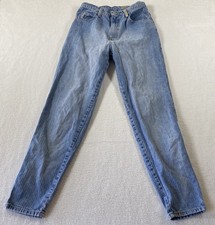 Sasson Women  s Vintage Jeans 25x30 Blue Acid Wash Straight Leg 80s