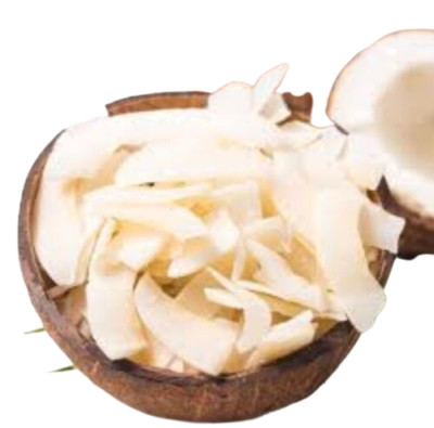 Dried Organic Coconut Flakes / Chips -Sugar Free 25g Certified Product New