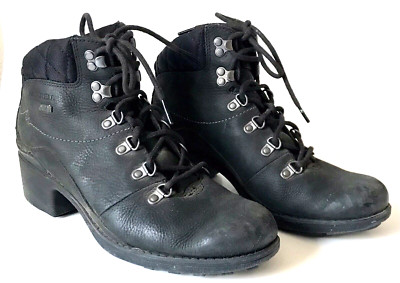 Merrell Select-Dry CHATEAU MID Lace Boot Women's 9.5 Black Leather J45534