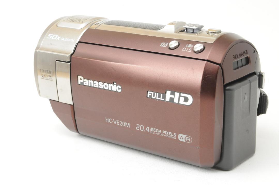 Panasonic HC-V620M フルHD ビデオカメラ50x iA ズーム 【公式通販】
