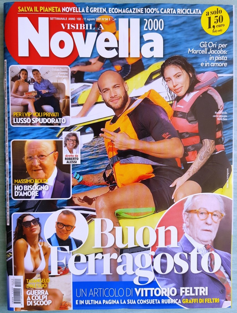 1296 NOVELLA 2021 34 CRISTIANO RONALDO FEDEZ FERRAGNI JACOBS BOLDI