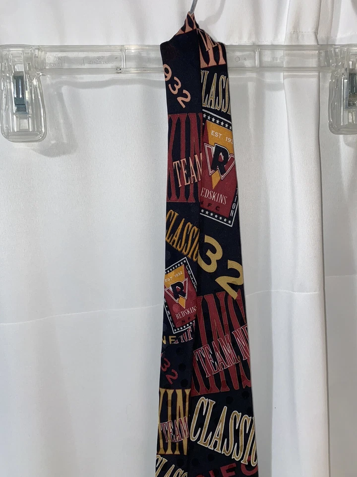 Corbata de Colección Washington Redskins Fútbol NFL Hombres 100% Seda Hecha en EE. UU. Foto 3 de 4