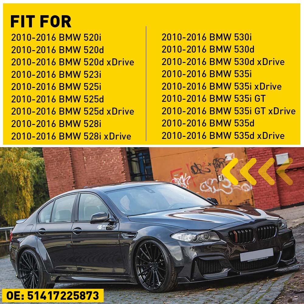 Door Switch Panel Handle Pull Inner Trim Front Left Fit 10-17 BMW