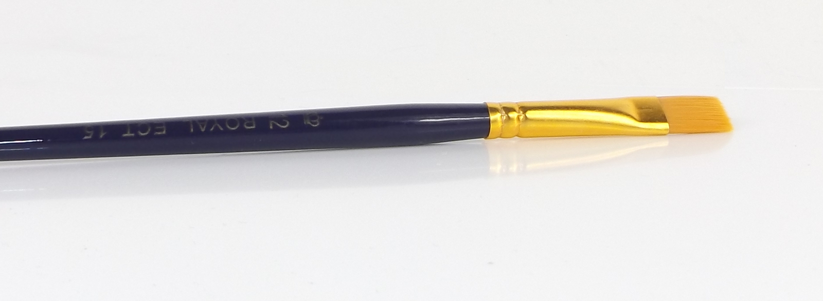 Royal And Langnickel R15-12 Gold Taklon Paint Brush Shader No.12