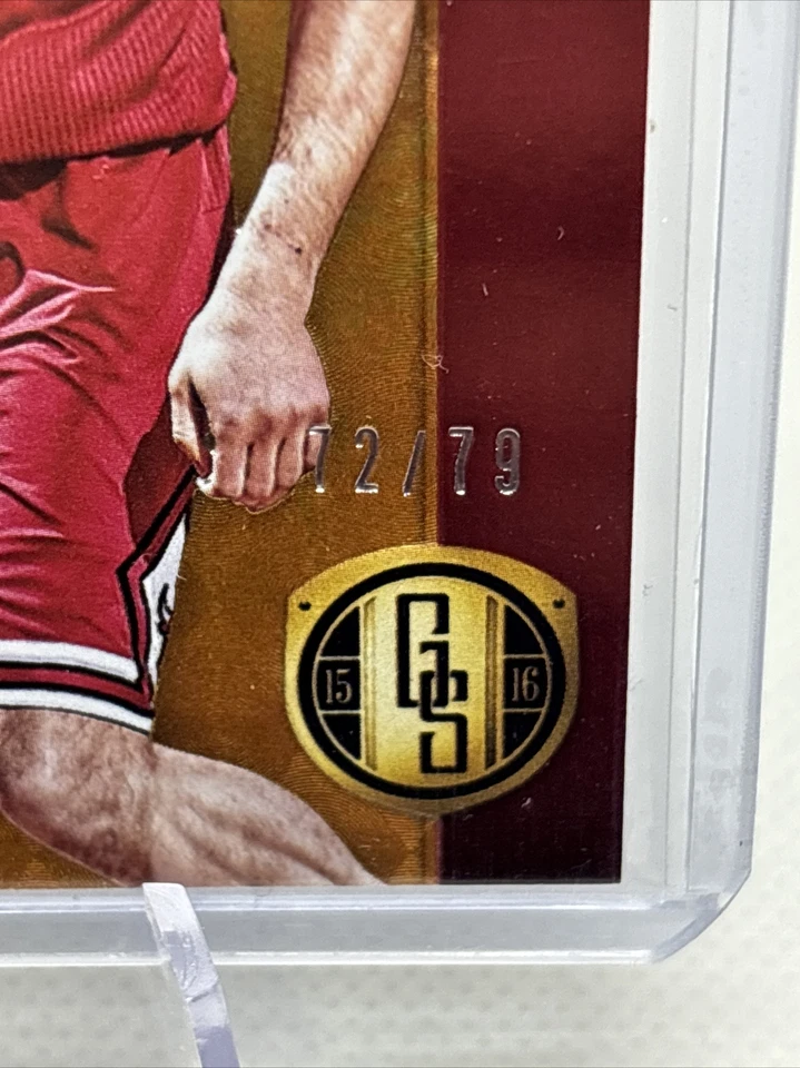 2015-16 Panini Gold Standard #129 Pau Gasol /79 AU Parallel NBA HOF NM+ - Image 2 of 3