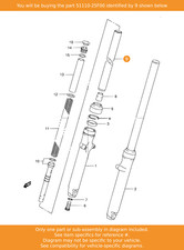 SUZUKI tube, Inner, 51110-25F00 OEM