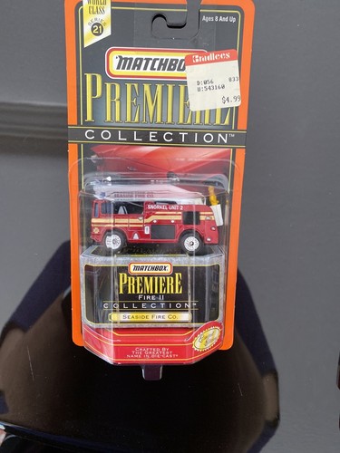 Matchbox Premier Fire Collection Series 21 Seaside Fire Co - Picture 3 of 4