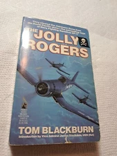Tom Blackburn The Jolly Rogers Vintage Navy Squadron vf-17 war 1st print 1990