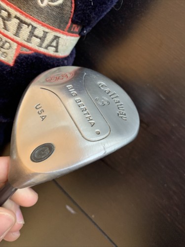 Callaway Big Bertha 3 Wood Right Hand RH Graphite Shaft 43” With Cover - Picture 3 of 8