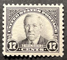 Travelstamps: 1925-1926 SCOTT #623 US Stamps MOGH Wilson Flat Plate Printing