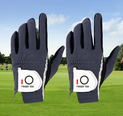 Mens Golf Glove 2 Pack Or 1Pair All Weather RainGrip for Hot Wet