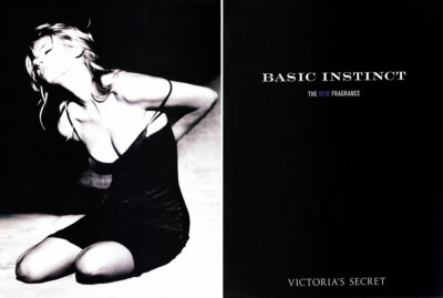 2004 Victoria's Secret VS Daniela Pestova Basic Instinct 2-page MAGAZINE AD
