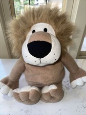Circo Animal Alley Tan Brown Lion Plush 19" Large Stuffed Animal Hairy Mane