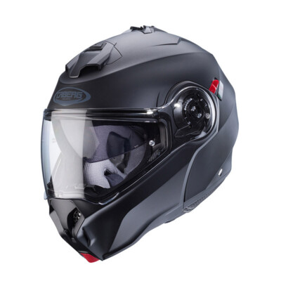 Caberg Duke Evo Matte Black Modular Motorcycle Helmet Size XS