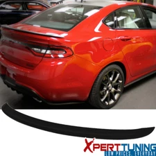 Fits 13-16 Dodge Dart OE Factory Style Matte Black Trunk Spoiler ABS