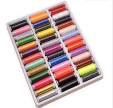 Polyester Spool Sewing Thread for Sewing Hand Machine Needles 39 Colors 109 Yard