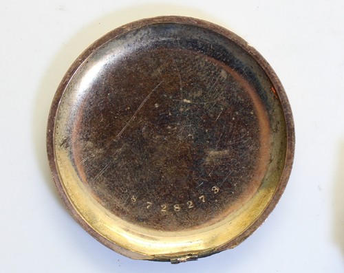 Precioso Reloj de Bolsillo Elgin Enchapado en Oro 1914 Grabado a Mano Talla 0, 7 Joyas - Imagen 3 de 10