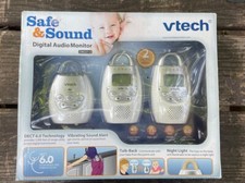 VTech 2 Parent Digital Audio Monitor Used In Box