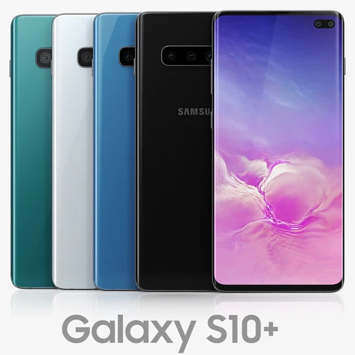 6,4" Samsung Galaxy S10+ Plus G975F/DS Dual SIM G975U Single SIM 128G Smartphone - Bild 1 von 18