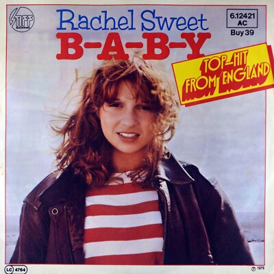 7'' RACHEL SWEET B-A-B-Y CV CARLA THOMAS orig. STIFF New Wave D 1979 like NEW!