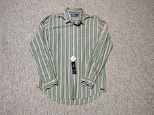 Polo Ralph Lauren Pastel Shirt Men's L Retro Stripe Colorful Vintage 90s NWT