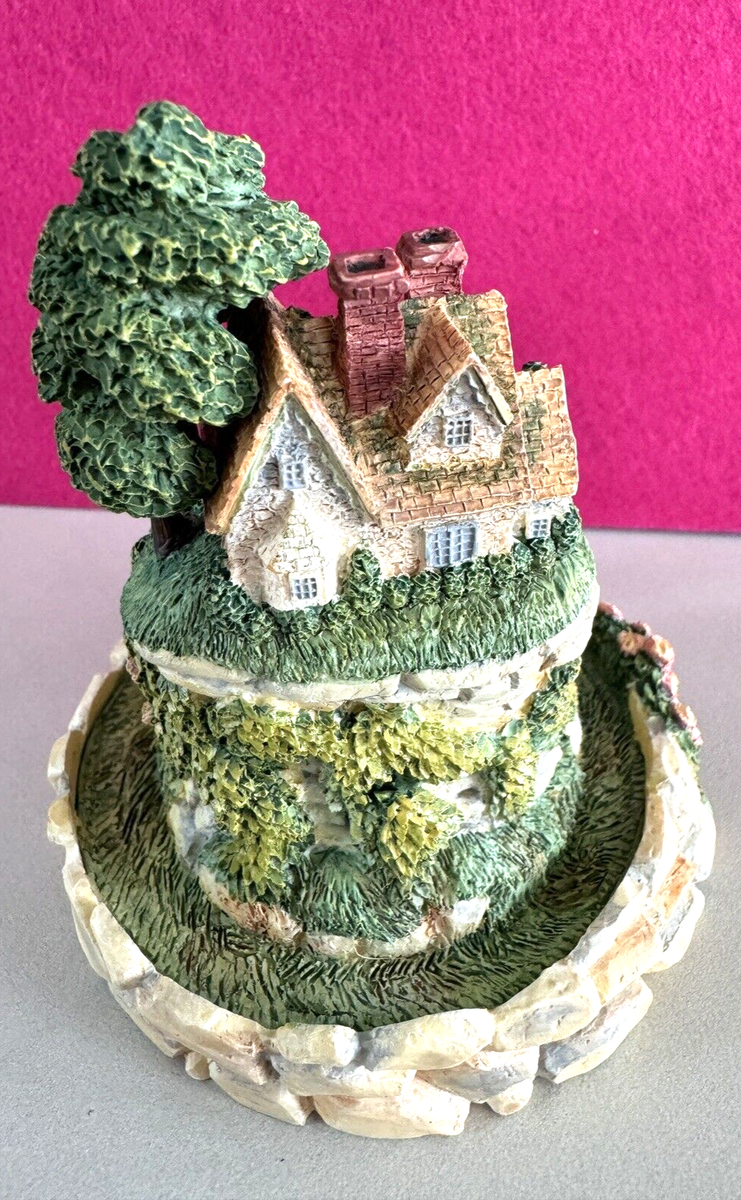 Rose Arbor Cottage MINI by Violet Schwenig Ornament Franklin Mint
