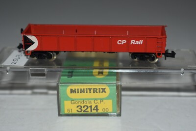N Scale Minitrix 51321400 Canadian Pacific 40' Gondola C45116