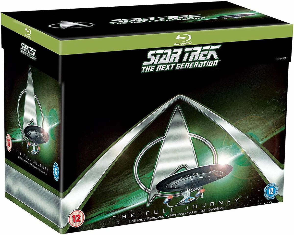Star Trek: The Next Generation (Blu-Ray, 41-Disc Set, Box Set) for