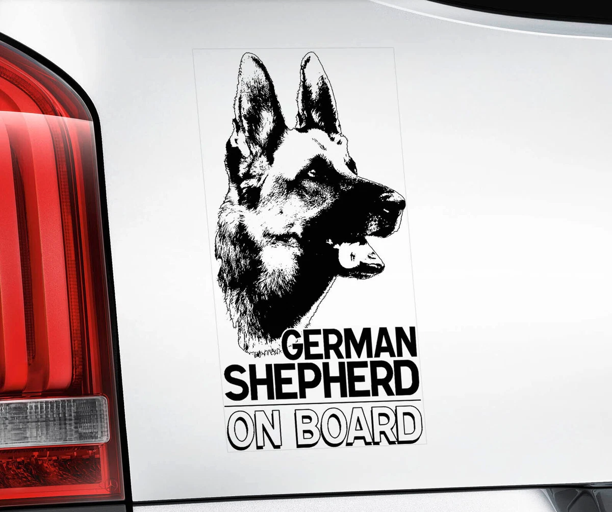 German shepherd 2025 on board sticker