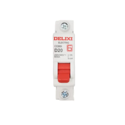Delixi CDB6i Series Air Switch Small Circuit Breaker Type D Brand
