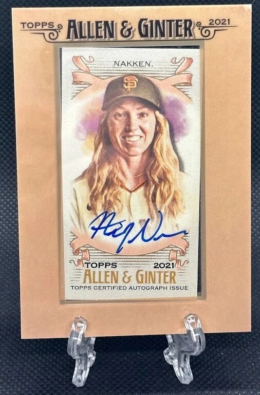2021 Topps Allen & Ginter's - Alyssa Nakken #FMA-ANA for sale | eBay