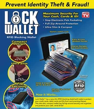 Secure RFID Blocking Wallet