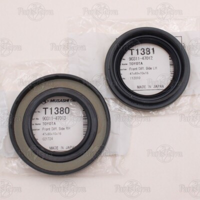 JDM Musashi Front Differential Oil Seals for TOYOTA Tacoma  4Runner  LEXUS LX570