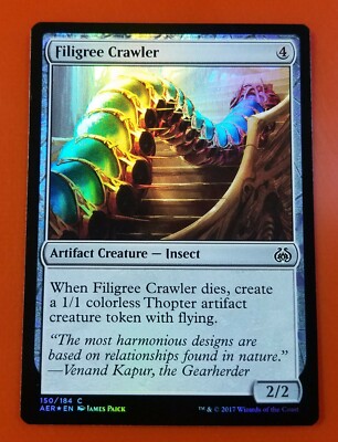 1x Filigree Crawler | FOIL | Aether Revolt | MTG Magic Cards