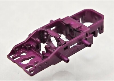 Viper Scale Racing V1 Pro HO Racing FLEXIBLE Chassis - Purple - Tomy SG+ & BSRT
