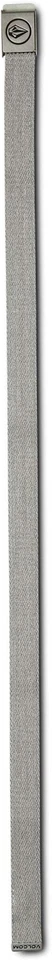 Volcom Circle Web Belt Heather Grey w/ Silver Buckle Adjustable One Size - New - Image 2 of 3