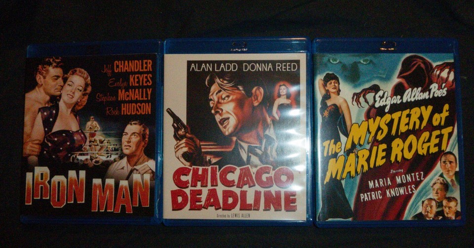 Film Noir The Dark Side of Cinema XVI Three Movie Set Blu Ray