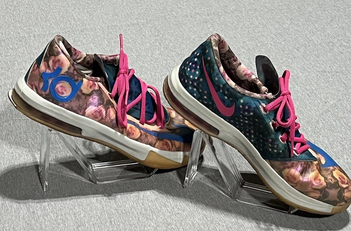 Nike KD 6 Supreme Aunt Pearl taille 7 ans femme 8,5 sensibilisation au cancer du sein
