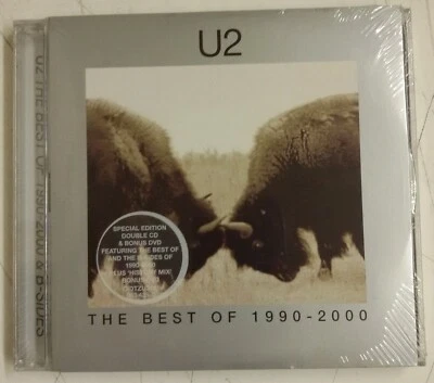 U2 The Best Of 1990-2000 2-CD + DVD première édition EU 2002 & B-Sides scellées - Photo 1/2