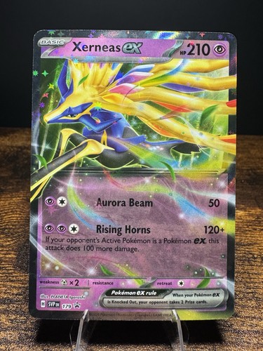 Pokémon Xerneas ex #179 Sv: Scarlet & Violet Black Star Promo 