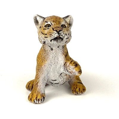 2007 Schleich Bengal Tiger Cub Retired Wild Life Collection Germany Orange