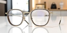 OLIVER PEOPLES OV1321T 5129 Tk 9 Black Demo Lens Silver Mist 49 Men's Eyeglasses