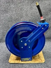 COXREELS EZ-SH-450-RH-BXB Spring Return Air or Water Hose Reel 1/2" x 50' 300psi