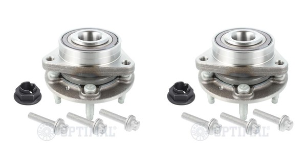 Optimal 2X Radnabe Radlagersatz Vorderachse Rechts Links FüR Opel Astra K B16-image