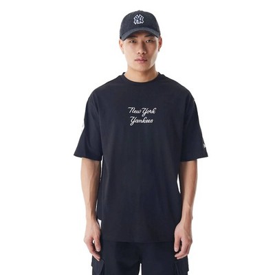 New Era MLB Tartan New York Yankees T-Shirt Herren Shirt schwarz 47412
