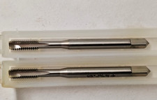 8-32 NC Tap H3 2 FL ST BOT HSS Lot Of 2 USA Cleveland