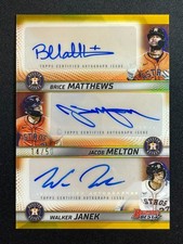 BRICE MATTHEWS JACOB MELTON WALKER JANEK /50 ...